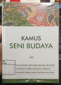 Kamus Seni Budaya
