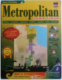 Metropolitan Jawa Timur Map & Street Guide